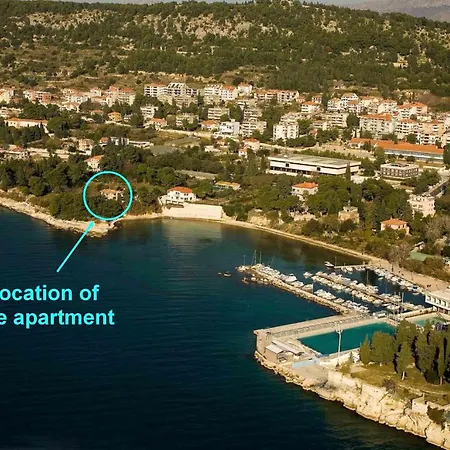Beachfront Drazen With Patio & Parking Σπλιτ