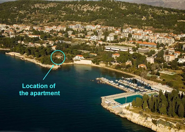 Beachfront Drazen With Patio & Parking Σπλιτ